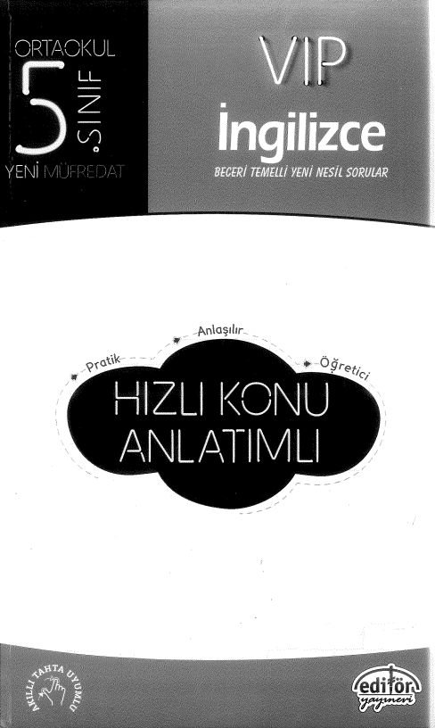 VIP INGILIZCE HIZLI KONU ANLATIMLI