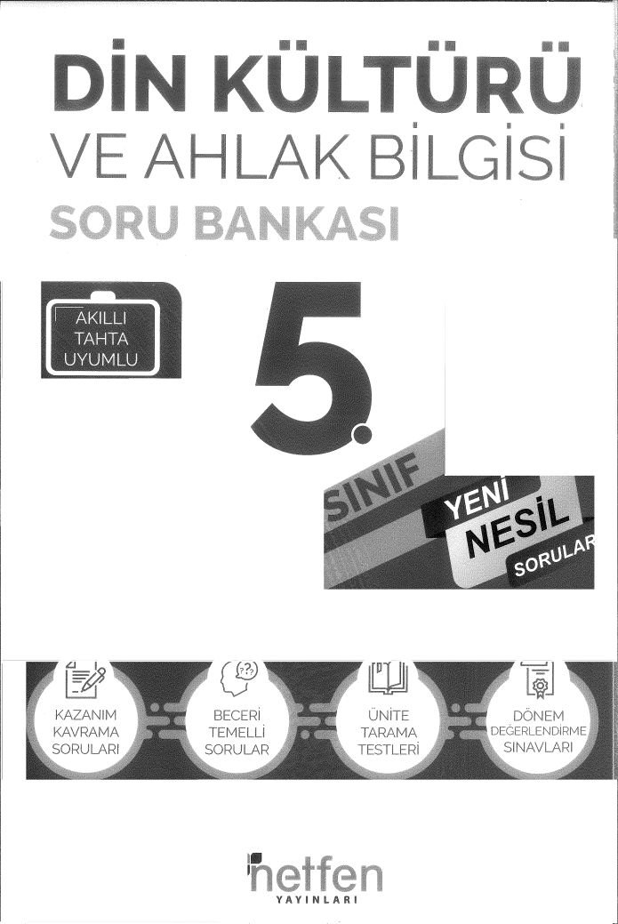 DİN KÜLTÜRÜ VE AHLAK BİLGİSİ SORU BANKASI
