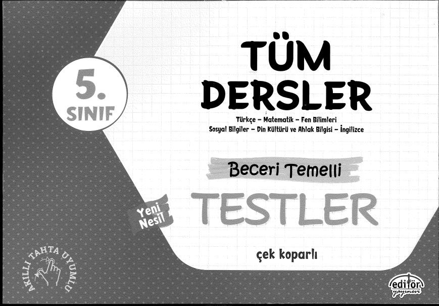 TÜM DERSLER BECERİ TEMELLİ TESTLER