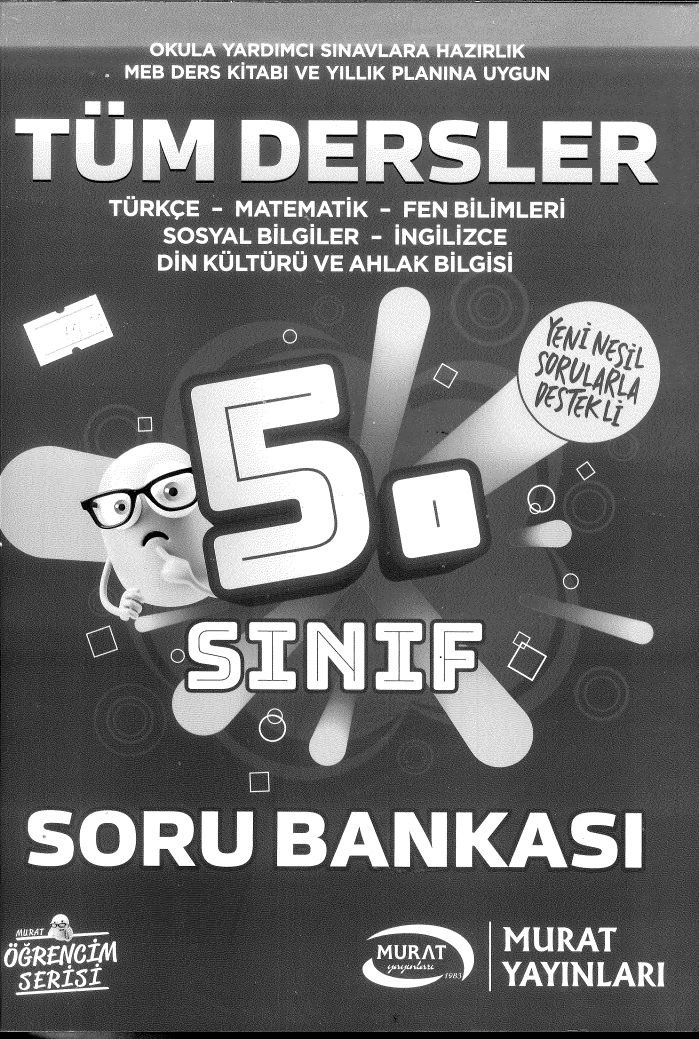 TÜM DERSLER SORU BANKASI