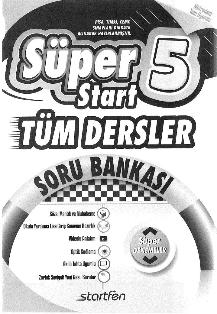 SÜPER START TÜM DERSLER SORU BANKASI