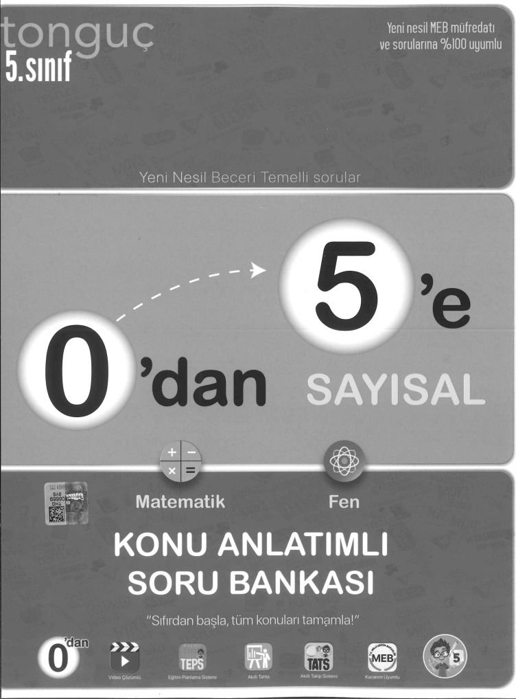 0'DAN 5'E SAYISAL KONU ANLATIMLI SORU BANKASI