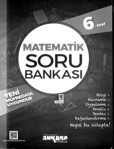 MATEMATİK SORU BANKASI Fotokopi.SHOP - Öğrencilerin Marketi!