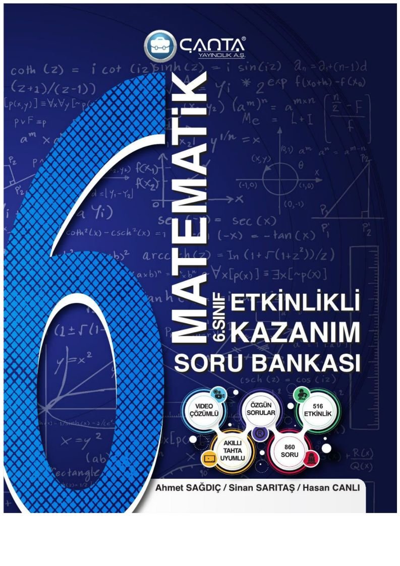 MATEMATİK KAZANIM SORU BANKASI