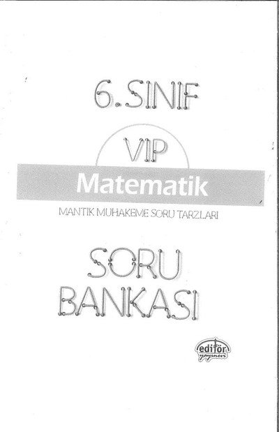 VIP MATEMATİK SORU BANKASI Fotokopi.SHOP - Öğrencilerin Marketi!