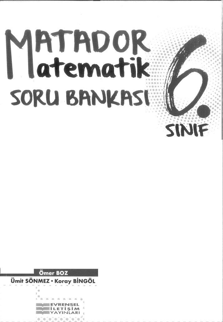 MATADOR MATEMATİK SORU BANKASI
