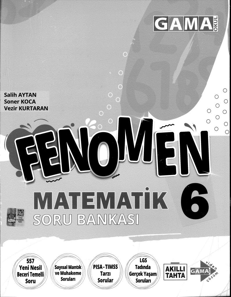FENOMEN MATEMATİK SORU BANKASI