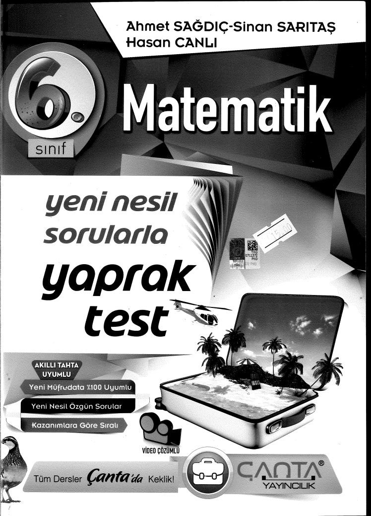 MATEMATİK YENİ NESİL SORULARLA YAPRAK TEST