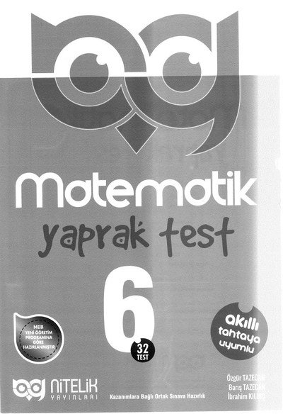 MATEMATİK YAPRAK TEST