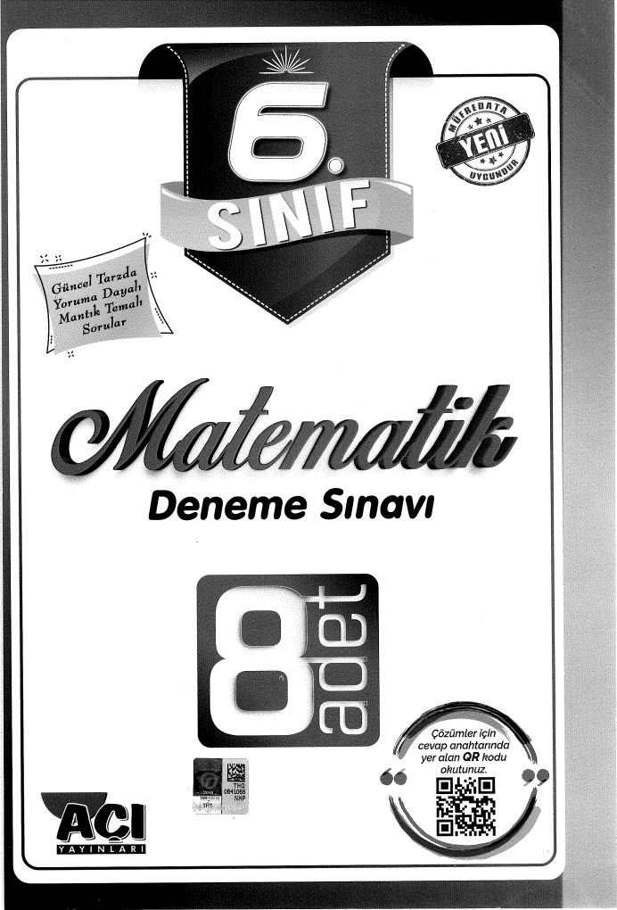 MATEMATİK DENEME SINAVI 8 ADET