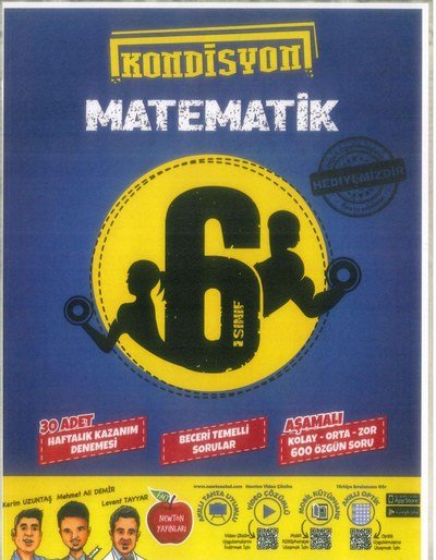 KONDİSYON MATEMATİK Fotokopi.SHOP - Öğrencilerin Marketi!