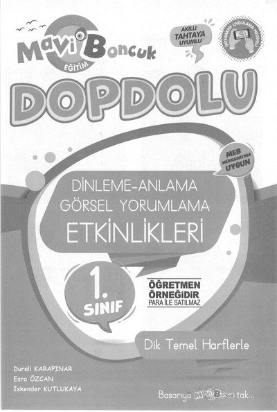 DİNLEME ANLAMA GÖRSEL YORUMLAMA ETKİNLİKLERİ