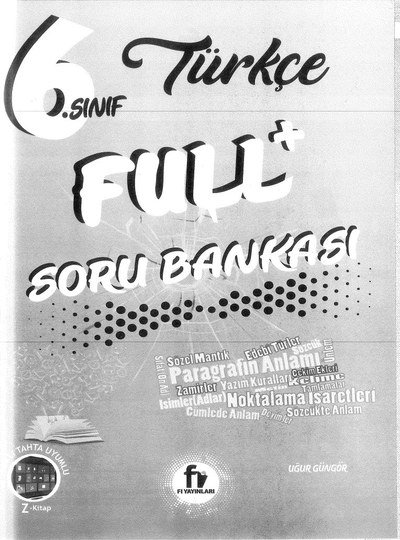 TÜRKÇE FULL+ SORU BANKASI