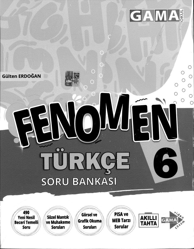 FENOMEN TÜRKÇE SORU BANKASI