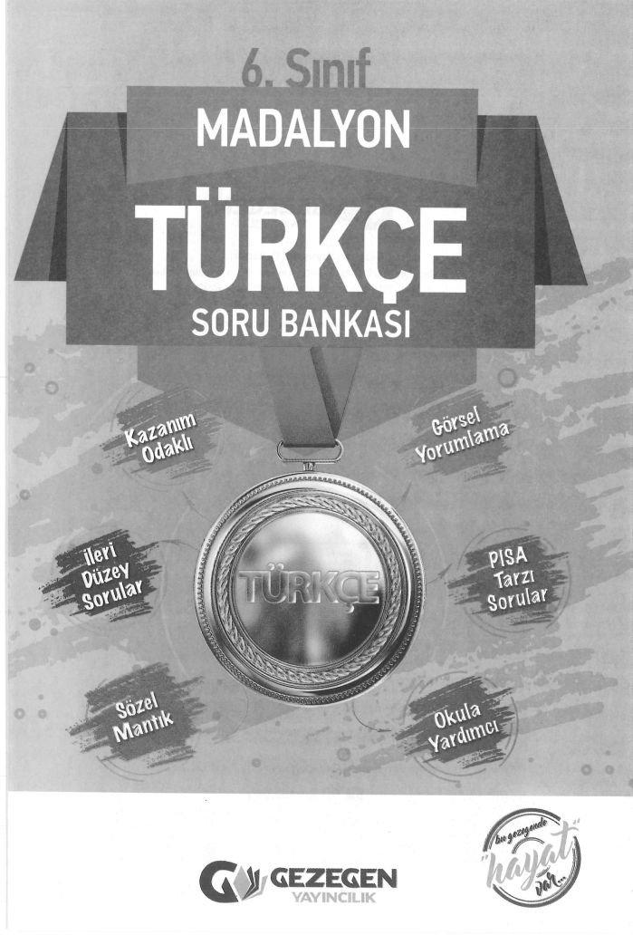 MADALYON TÜRKÇE SORU BANKASI