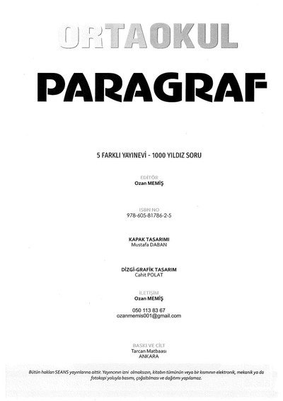 ORTAOKUL PARAGRAF Fotokopi.SHOP - Öğrencilerin Marketi!