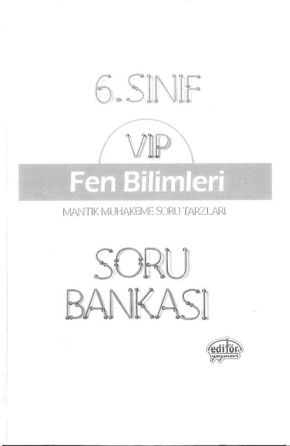 VIP FEN BİLİMLERİ SORU BANKASI