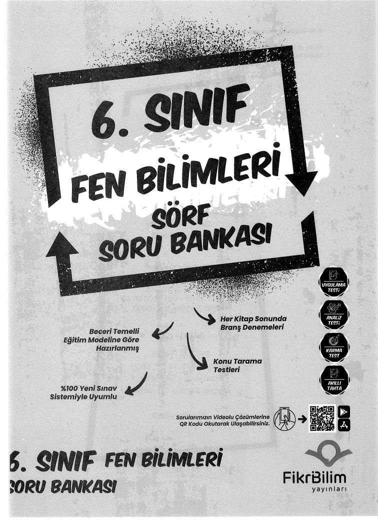 FEN BİLİMLERİ SÖRF SORU BANKASI