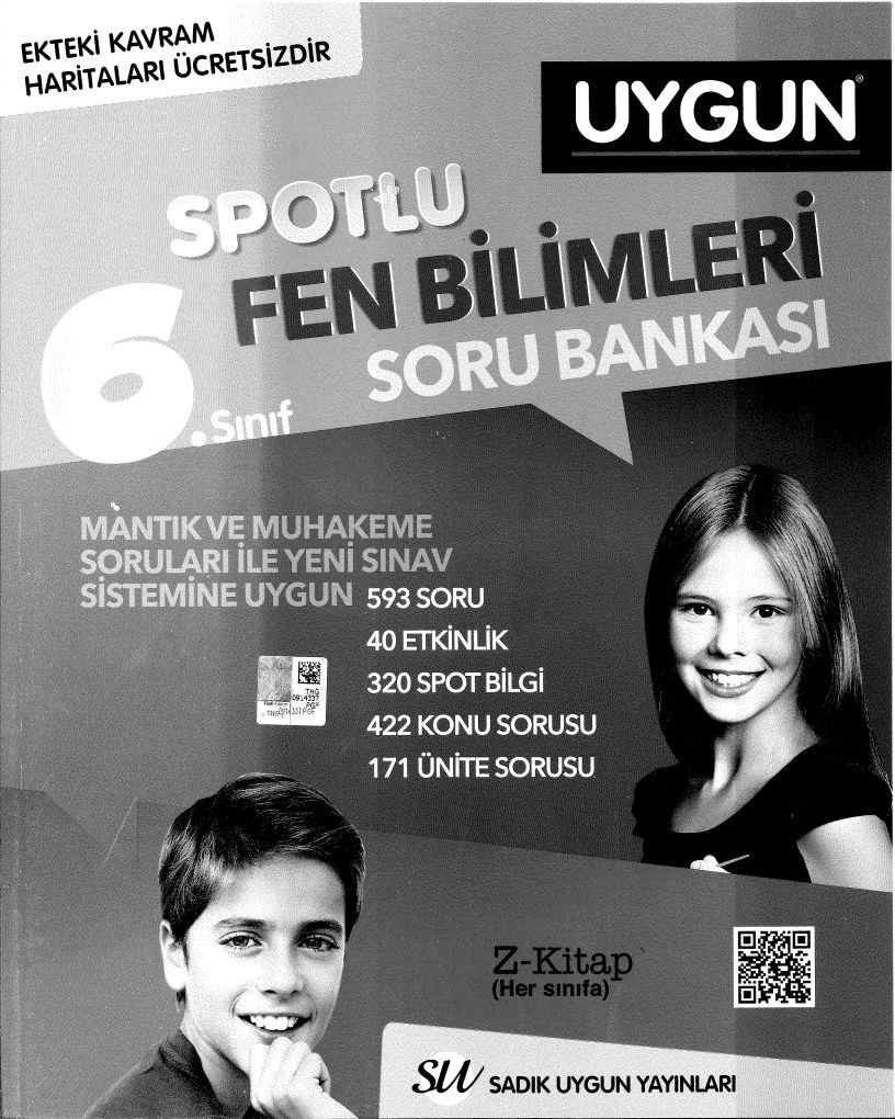 SPOTLU FEN BİLİMLERİ SORU BANKASI
