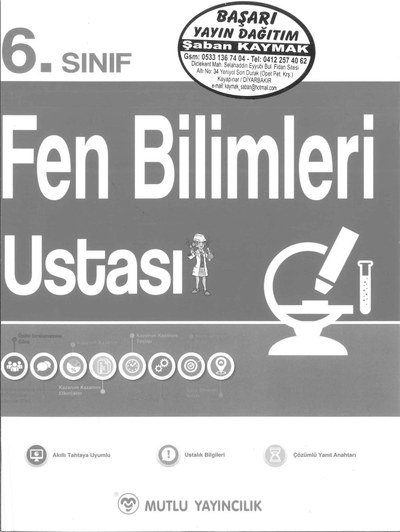 FEN BİLİMLERİ USTASI Fotokopi.SHOP - Öğrencilerin Marketi!