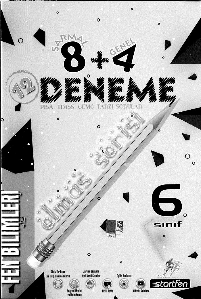 12 DENEME ELMAS SERİSİ FEN BİLİMLERİ