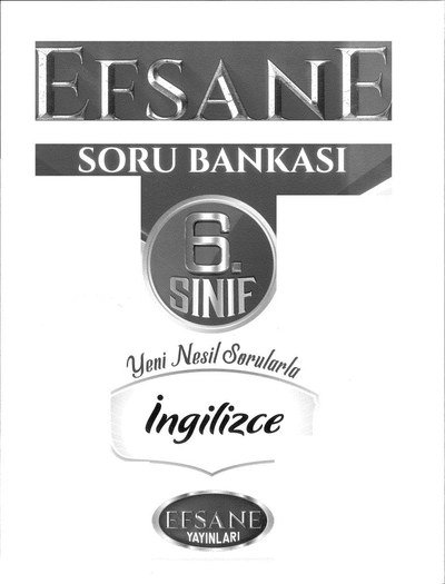EFSANE SORU BANKASI İNGİLİZCE Fotokopi.SHOP - Öğrencilerin Marketi!