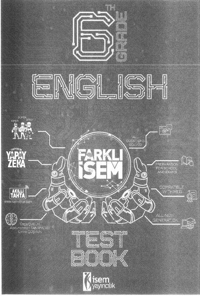 ENGLISH TEST BOOK Fotokopi.SHOP - Öğrencilerin Marketi!