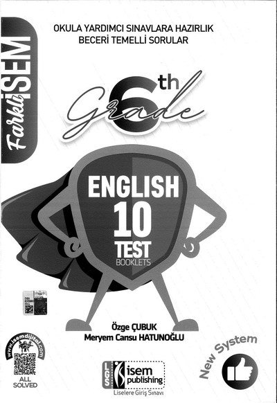 ENGLISH 10 TEST BOOKLETS Fotokopi.SHOP - Öğrencilerin Marketi!