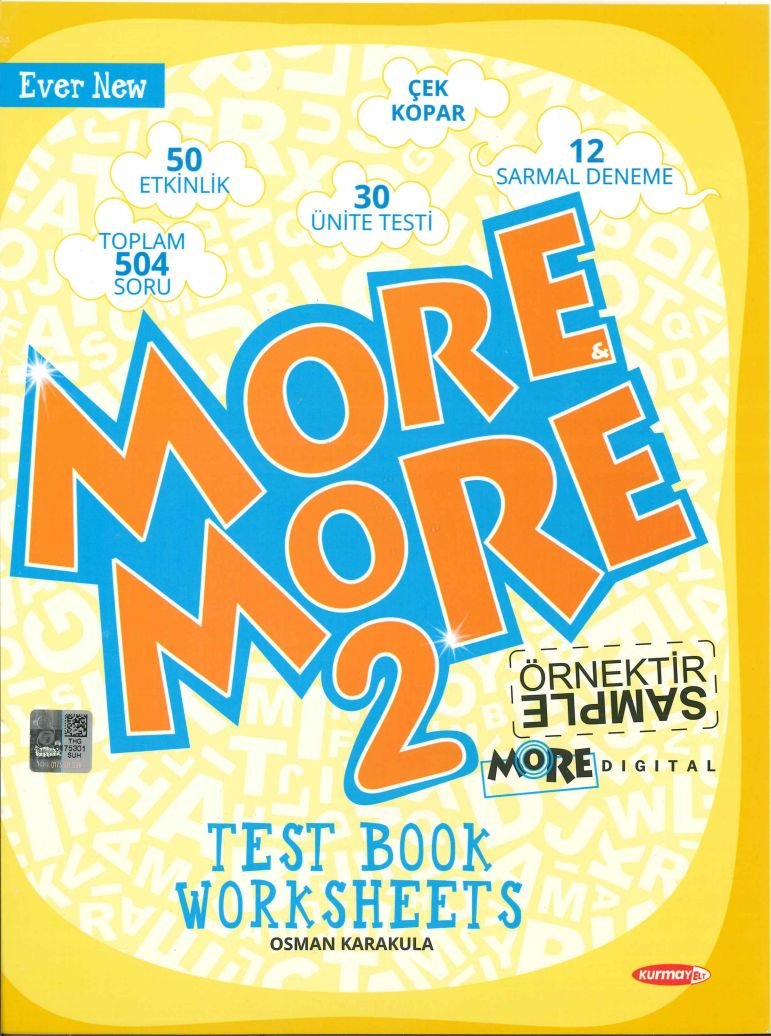 TEST BOOK WORKSHEETS