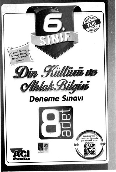 DİN KÜLTÜRÜ VE AHLAK BİLGİSİ DENEME SINAV 8 ADET Fotokopi.SHOP - Öğrencilerin Marketi!
