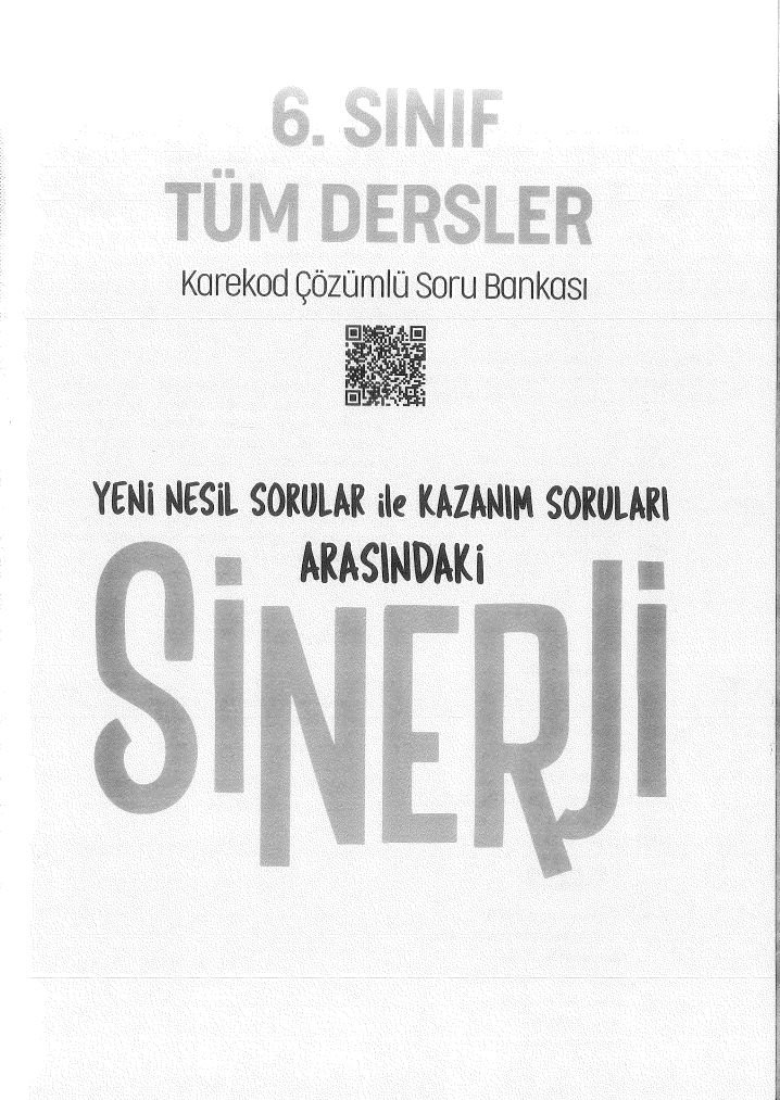TÜM DERSLER SORU BANKASI SİNERJİ