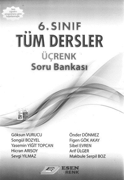TÜM DERSLER ÜÇRENK SORU BANKASI Fotokopi.SHOP - Öğrencilerin Marketi!