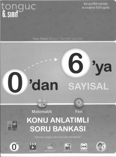 KONU ANLATIMLI SORU BANKASI SAYISAL