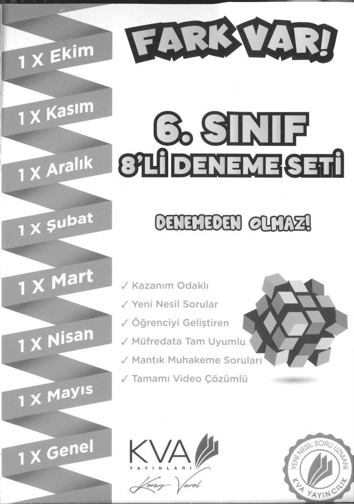 8'Lİ DENEME SETİ
