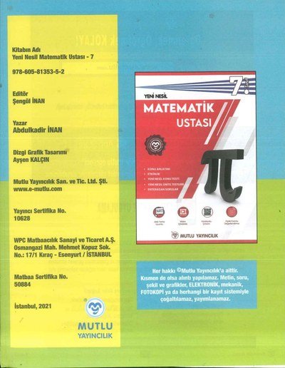 MATEMATİK USTASI