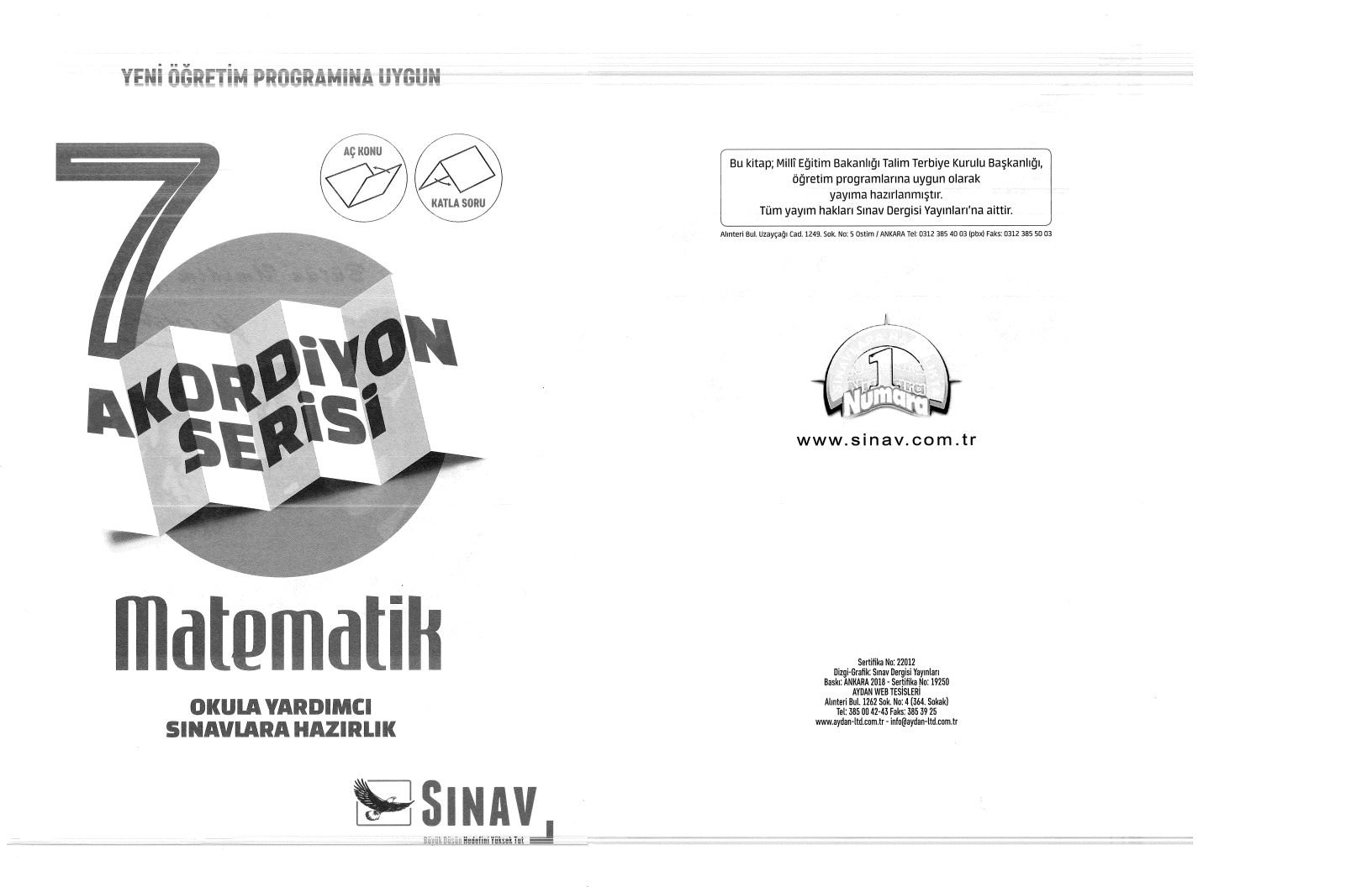 AKORDİYON SERİSİ MATEMATİK OKULA YARDIMCI