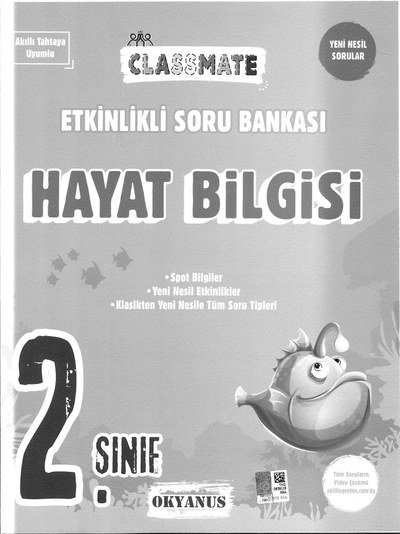ETKİNLİKLİ SORU BANKASI HAYAT BİLGİSİ