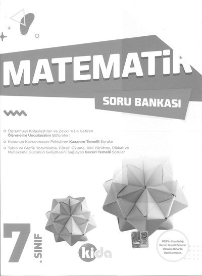 MATEMATİK SORU BANKASI Fotokopi.SHOP - Öğrencilerin Marketi!