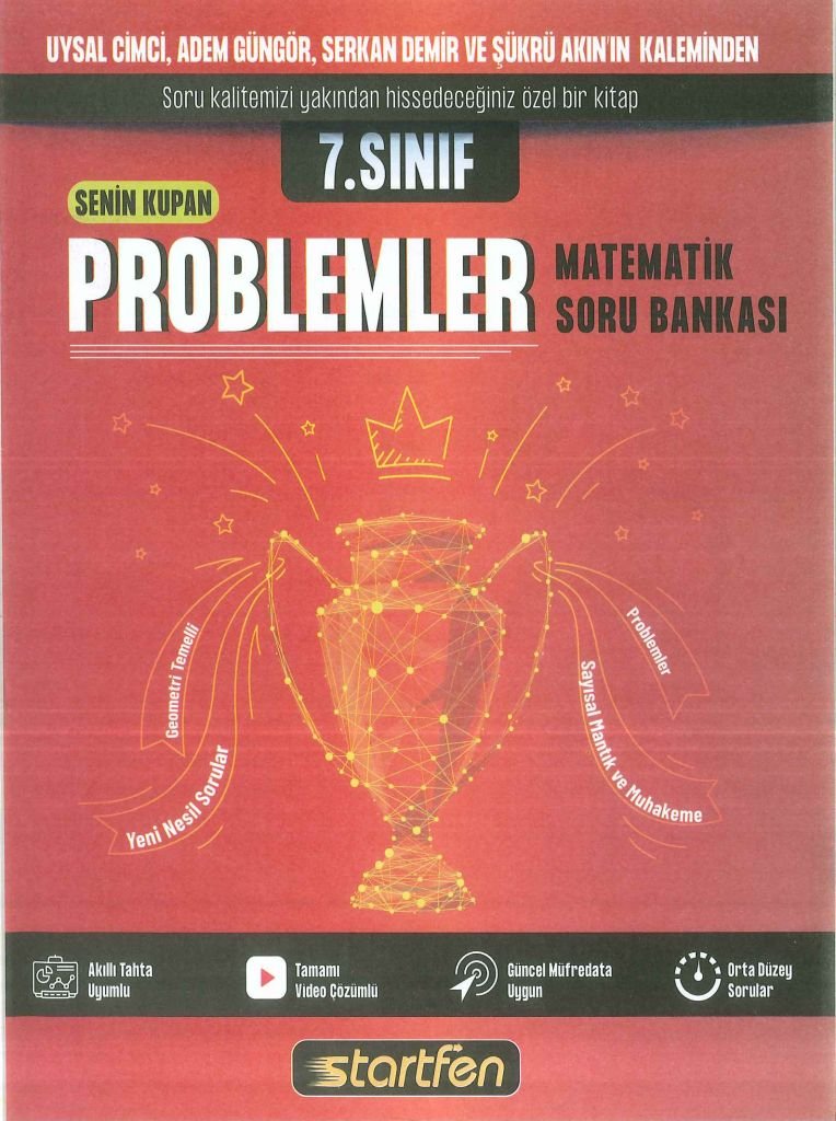 PROBLEMLER MATEMATİK SORU BANKASI