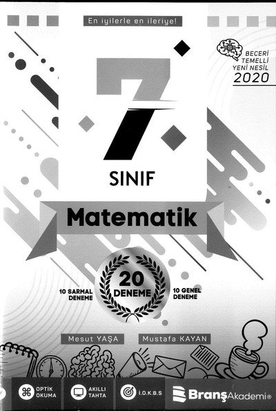 MATEMATİK 20 DENEME Fotokopi.SHOP - Öğrencilerin Marketi!