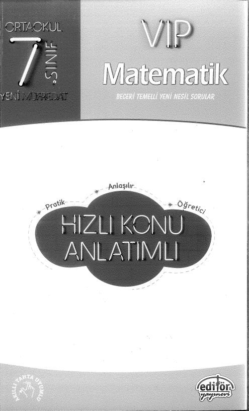 VIP MATEMATİK HIZLI KONU ANLATIMLI