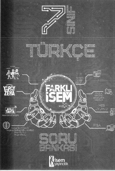 TÜRKÇE FARKLI İSEM SORU BANKASI Fotokopi.SHOP - Öğrencilerin Marketi!
