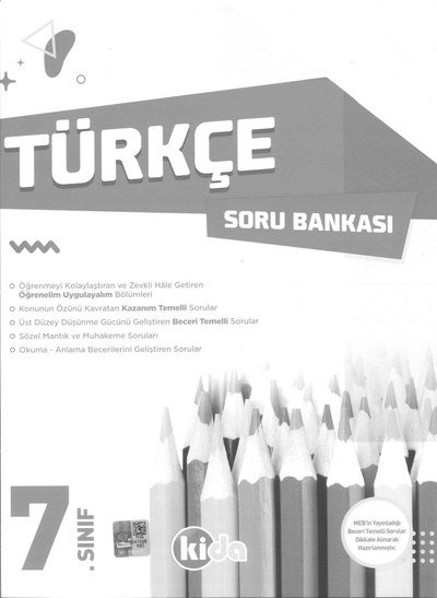 TÜRKÇE SORU BANKASI Fotokopi.SHOP - Öğrencilerin Marketi!
