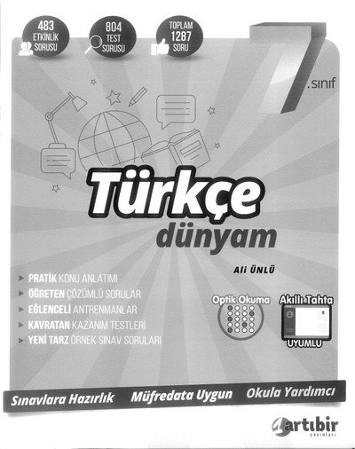 TÜRKÇE DÜNYAM Fotokopi.SHOP - Öğrencilerin Marketi!