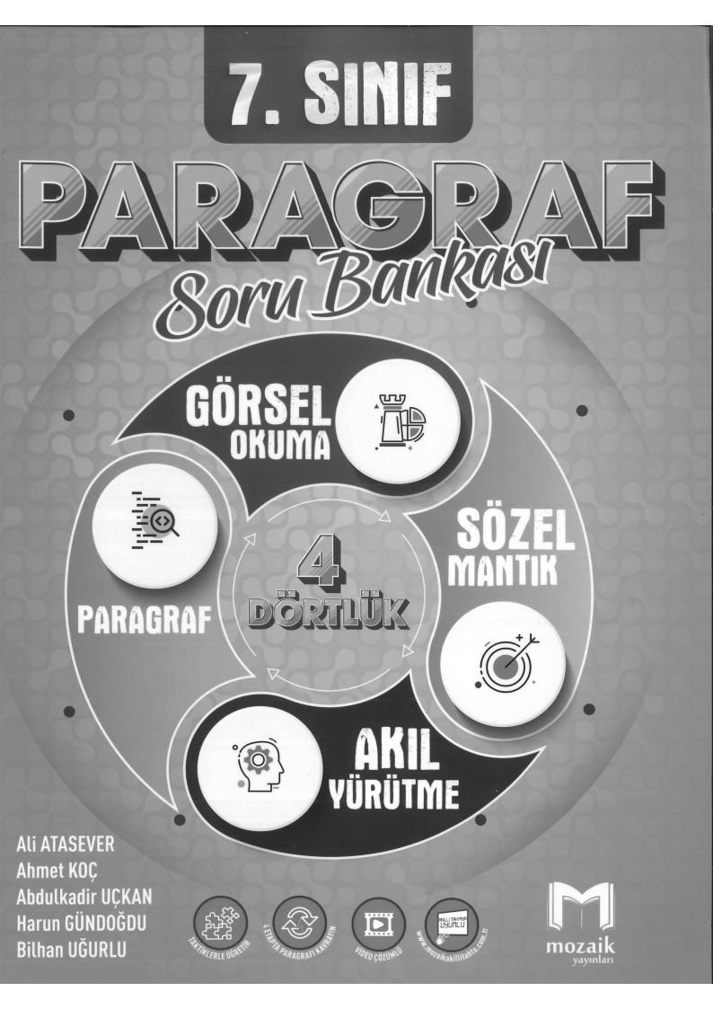 PARAGRAF SORU BANKASI