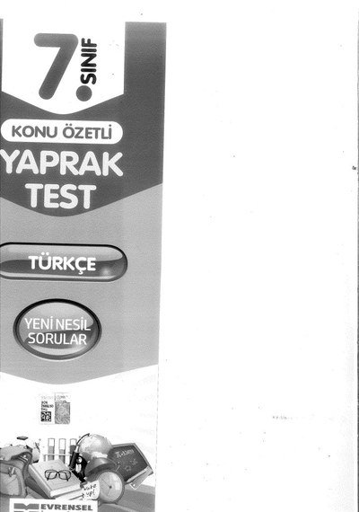 KONU ÖZETLİ YAPRAK TEST TÜRKÇE