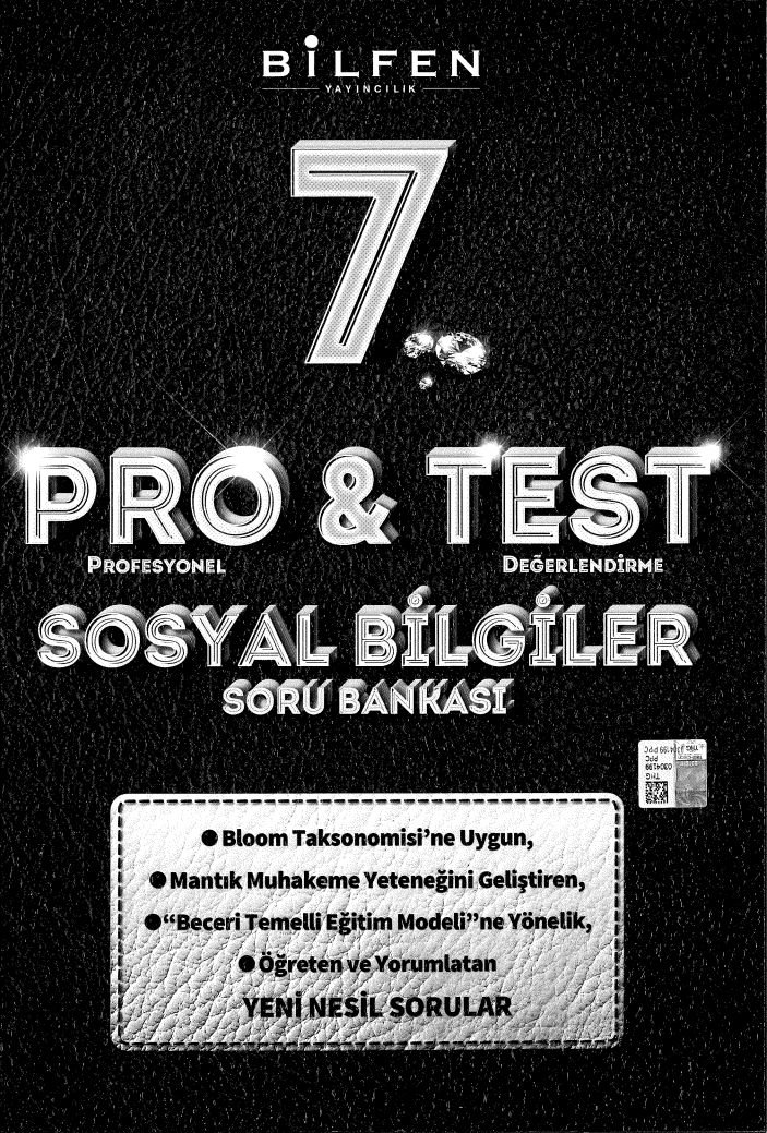 PRO & TEST SOSYAL BİLGİLER SORU BANKASI