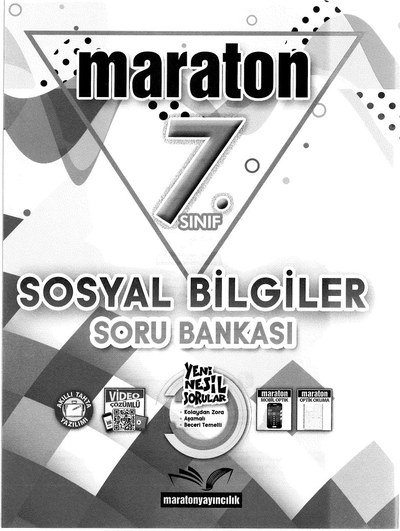 MARATON SOSYAL BİLGİLER SORU BANKASI Fotokopi.SHOP - Öğrencilerin Marketi!