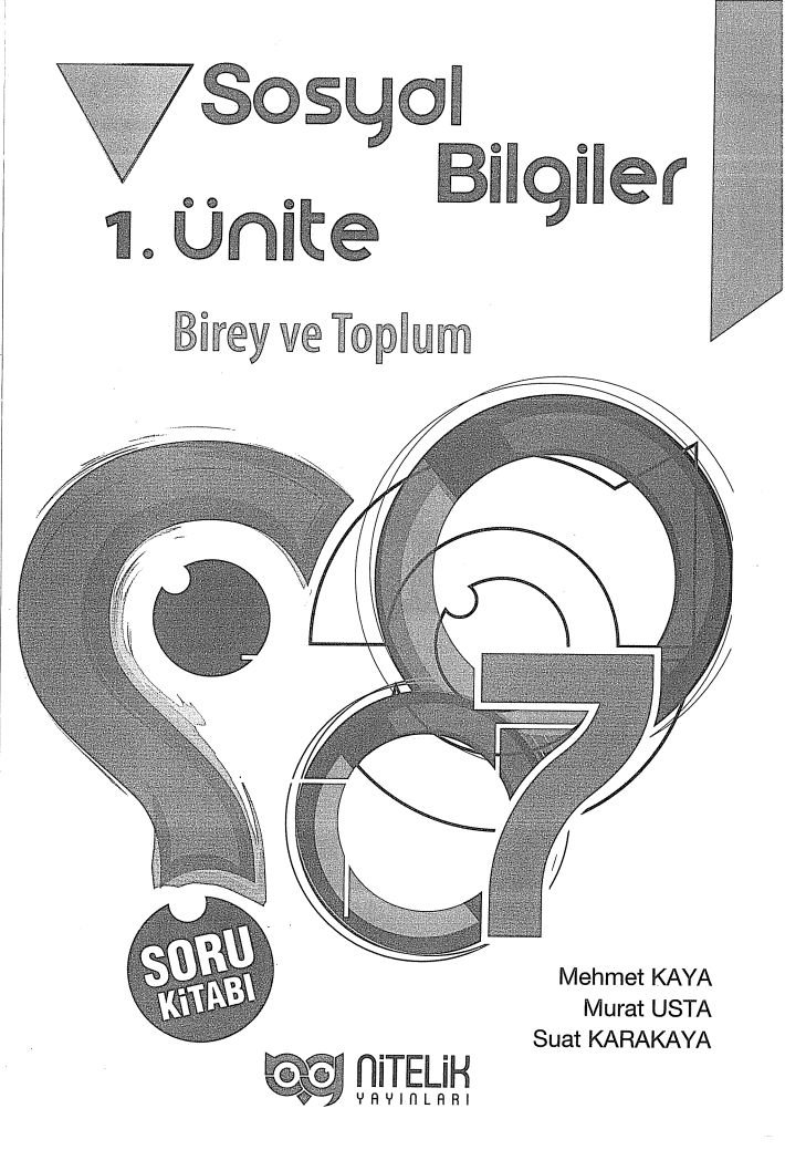 SOSYAL BİLGİLER 1. ÜNİTE BİREY VE TOPLUM