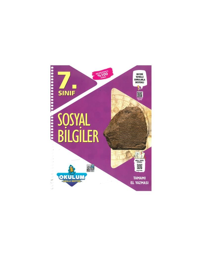 SOSYAL BİLGİLER OKULUM AKILLI DEFTER